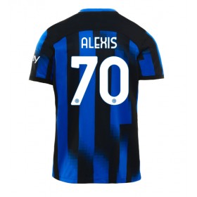 Inter Milan Alexis Sanchez #70 Hemmakläder 2023-24 Kortärmad